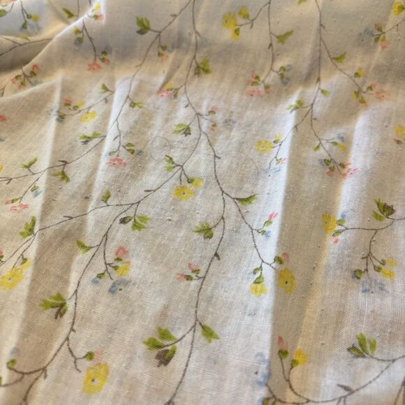 VTG Sweet Flower Power JC Penny Percale 2 Double Muslin Sheet Sets Pastel Floral - Picture 5 of 9